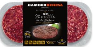 130 GR FRESH BURGER, MEAT FROM  FREE-RANGE HEIFERS  OF SPANISH PARKLANDS  (with 60 days of shelf-life)